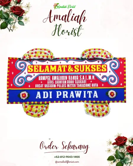 Papan Bunga Ucapan Selamat Purwokerto Timur